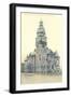 Pulaski County Courthouse, Little Rock, Arkansas-null-Framed Art Print