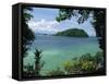 Pulau Mamutik Islands in Tunku Abdul Rahman Park, Sabah, Borneo, Malaysia, Southeast Asia-Robert Francis-Framed Stretched Canvas