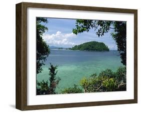 Pulau Mamutik Islands in Tunku Abdul Rahman Park, Sabah, Borneo, Malaysia, Southeast Asia-Robert Francis-Framed Photographic Print