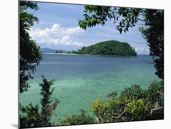 Pulau Mamutik Islands in Tunku Abdul Rahman Park, Sabah, Borneo, Malaysia, Southeast Asia-Robert Francis-Mounted Photographic Print