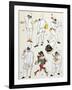 Pulcinella, Commedia Dell'Arte Character, Italy, 20th Century-null-Framed Giclee Print