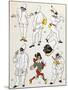 Pulcinella, Commedia Dell'Arte Character, Italy, 20th Century-null-Mounted Giclee Print