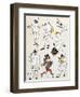 Pulcinella, Commedia Dell'Arte Character, Italy, 20th Century-null-Framed Giclee Print