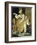Pulcinella from Traditional Neapolitan Small Business-null-Framed Giclee Print