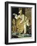 Pulcinella from Traditional Neapolitan Small Business-null-Framed Giclee Print