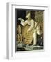 Pulcinella from Traditional Neapolitan Small Business-null-Framed Giclee Print