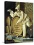 Pulcinella from Traditional Neapolitan Small Business-null-Stretched Canvas