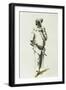 Pulcinella in 1700-Maurice Sand-Framed Giclee Print