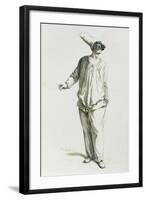 Pulcinella in 1800-Maurice Sand-Framed Giclee Print