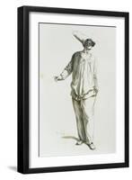 Pulcinella in 1800-Maurice Sand-Framed Giclee Print