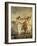 Pulcinella in Love, c.1793-Giandomenico Tiepolo-Framed Giclee Print