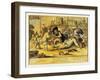 Pulcinella Making Will-null-Framed Giclee Print