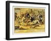 Pulcinella Making Will-null-Framed Giclee Print