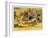 Pulcinella Making Will-null-Framed Giclee Print