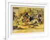 Pulcinella Making Will-null-Framed Giclee Print