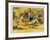 Pulcinella Making Will-null-Framed Giclee Print