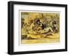 Pulcinella Making Will-null-Framed Giclee Print