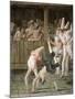 Pulcinella with Acrobats, c.1793-Giandomenico Tiepolo-Mounted Giclee Print