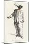 Pulcinello-Maurice Sand-Mounted Art Print