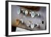 Pull Knobs - Choke And Throttle With Shallow Depth Of Field-leaf-Framed Photographic Print