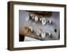 Pull Knobs - Choke And Throttle With Shallow Depth Of Field-leaf-Framed Photographic Print