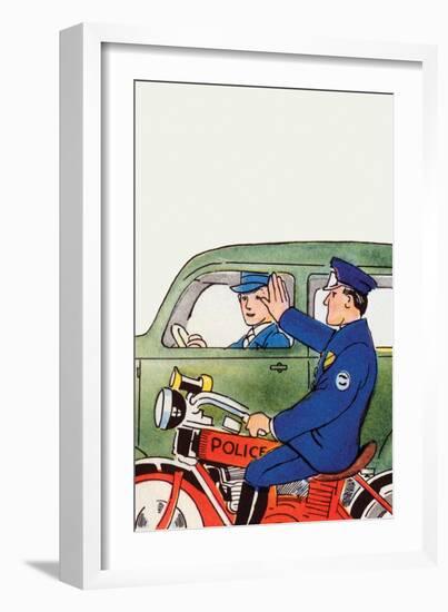 Pull Over-Julia Letheld Hahn-Framed Art Print