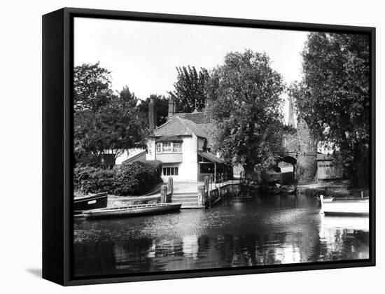 Pull's Ferry, Norwich-Fred Musto-Framed Stretched Canvas