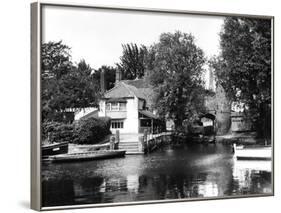 Pull's Ferry, Norwich-Fred Musto-Framed Photographic Print