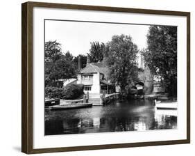 Pull's Ferry, Norwich-Fred Musto-Framed Photographic Print