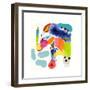 Pull Toy-Wyanne-Framed Giclee Print