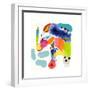 Pull Toy-Wyanne-Framed Giclee Print