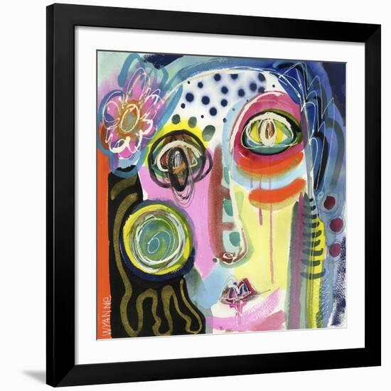 Pull Yourself Up by Your Bootstraps-Wyanne-Framed Giclee Print