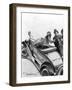 Pulled over for Speeding.-Bert Thomas-Framed Art Print