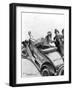 Pulled over for Speeding.-Bert Thomas-Framed Art Print