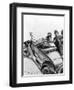 Pulled over for Speeding.-Bert Thomas-Framed Art Print