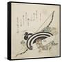 Pulling a Bow, C. 1815-Kubo Shunman-Framed Stretched Canvas