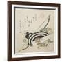 Pulling a Bow, C. 1815-Kubo Shunman-Framed Giclee Print