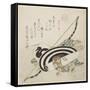 Pulling a Bow, C. 1815-Kubo Shunman-Framed Stretched Canvas