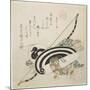 Pulling a Bow, C. 1815-Kubo Shunman-Mounted Giclee Print