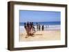 Pulling in Fishing Net from Indian Ocean, Hikkaduwa, West Coast Sri Lanka, 20th century-CM Dixon-Framed Photographic Print