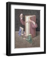 Pulling Strings, 2005-Jonathan Wolstenholme-Framed Giclee Print