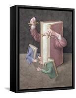 Pulling Strings, 2005-Jonathan Wolstenholme-Framed Stretched Canvas