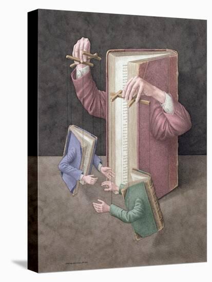 Pulling Strings, 2005-Jonathan Wolstenholme-Stretched Canvas