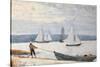 Pulling the Dory-Winslow Homer-Stretched Canvas