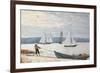 Pulling the Dory-Winslow Homer-Framed Giclee Print