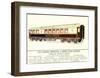 Pullman Car, Duchess of Norfolk-null-Framed Art Print