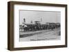 Pullman Express Locomotive-null-Framed Photographic Print