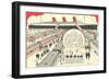 Pullman Sleepers vs. Queen Mary-null-Framed Art Print