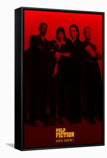 Pulp Fiction [1994], directed by QUENTIN TARANTINO.-null-Framed Stretched Canvas