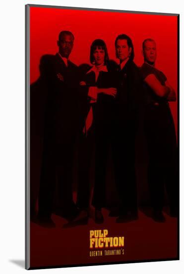 Pulp Fiction [1994], directed by QUENTIN TARANTINO.-null-Mounted Photographic Print